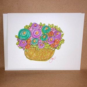 Original Artwork by Gamali Blank Note Card